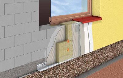 Утепленение и отделка фасадов пенопластом и минеральной ватой, технология мокрый фасад СФТК (EIFS)